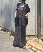 クロシェロングワンピース