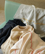 wave mellow knit tops