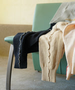 wave mellow knit tops