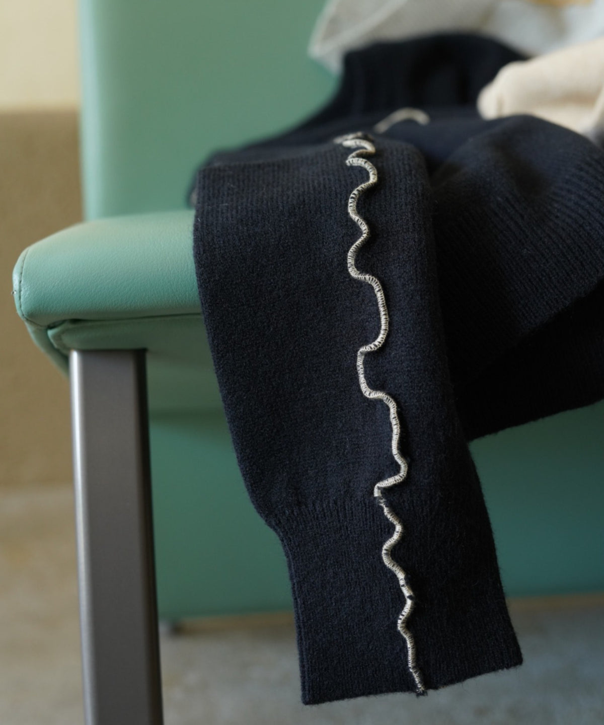 wave mellow knit tops