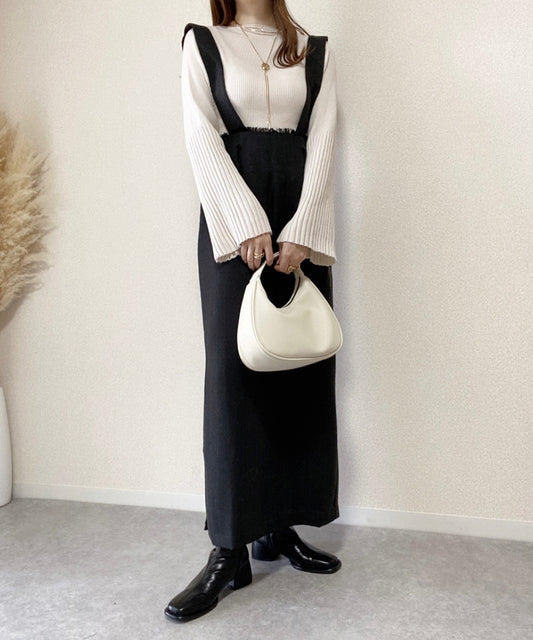 2WAY TWEED JUMPER SKIRT