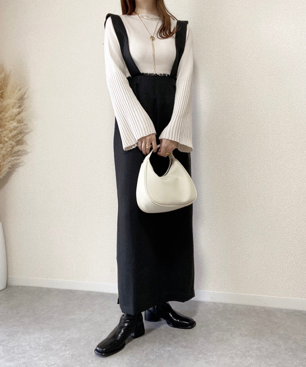 2WAY TWEED JUMPER SKIRT