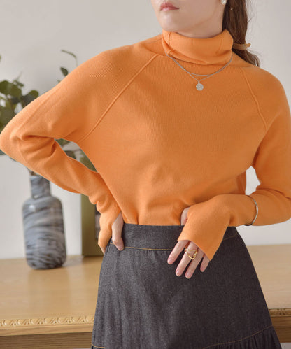 LINKING HIGH NECK KNIT