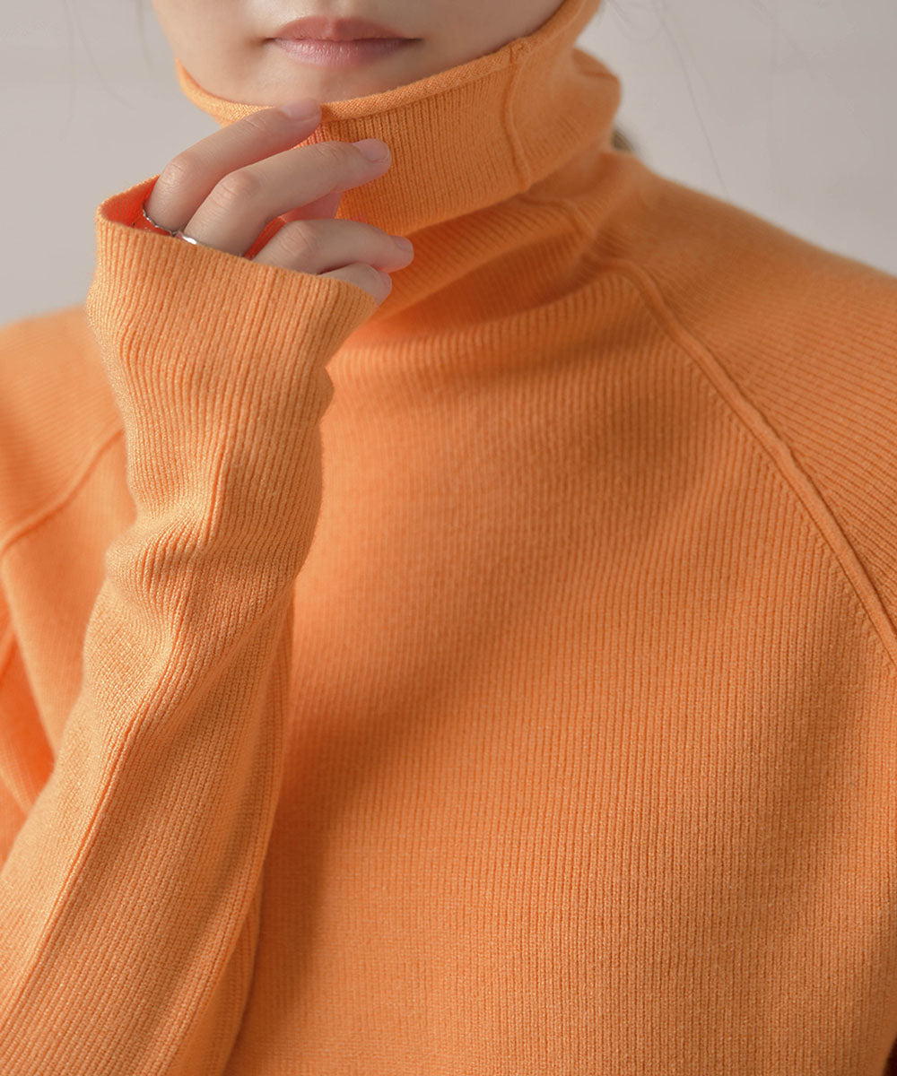 LINKING HIGH NECK KNIT