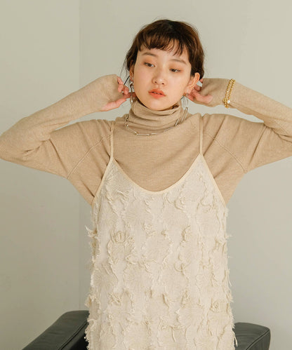 LINKING HIGH NECK KNIT