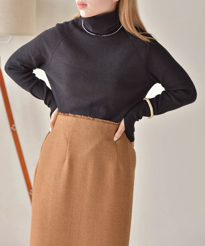 LINKING HIGH NECK KNIT