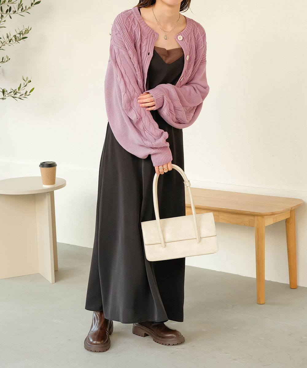CARDIGAN + KNITONEPIECE SET