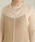 2WAY CAMISOLE KNIT ONEPIECE