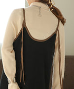 2WAY CAMISOLE KNIT ONEPIECE