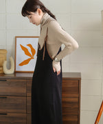 2WAY CAMISOLE KNIT ONEPIECE