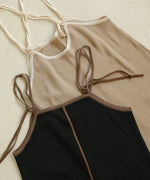 2WAY CAMISOLE KNIT ONEPIECE