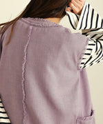 TWEED FRINGE VEST