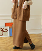 2WAY TWEED JUMPER SKIRT