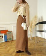 2WAY TWEED JUMPER SKIRT