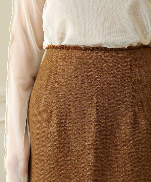 2WAY TWEED JUMPER SKIRT