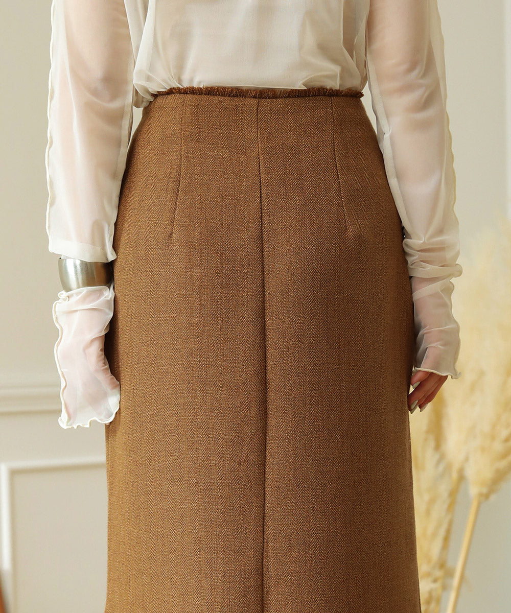 2WAY TWEED JUMPER SKIRT