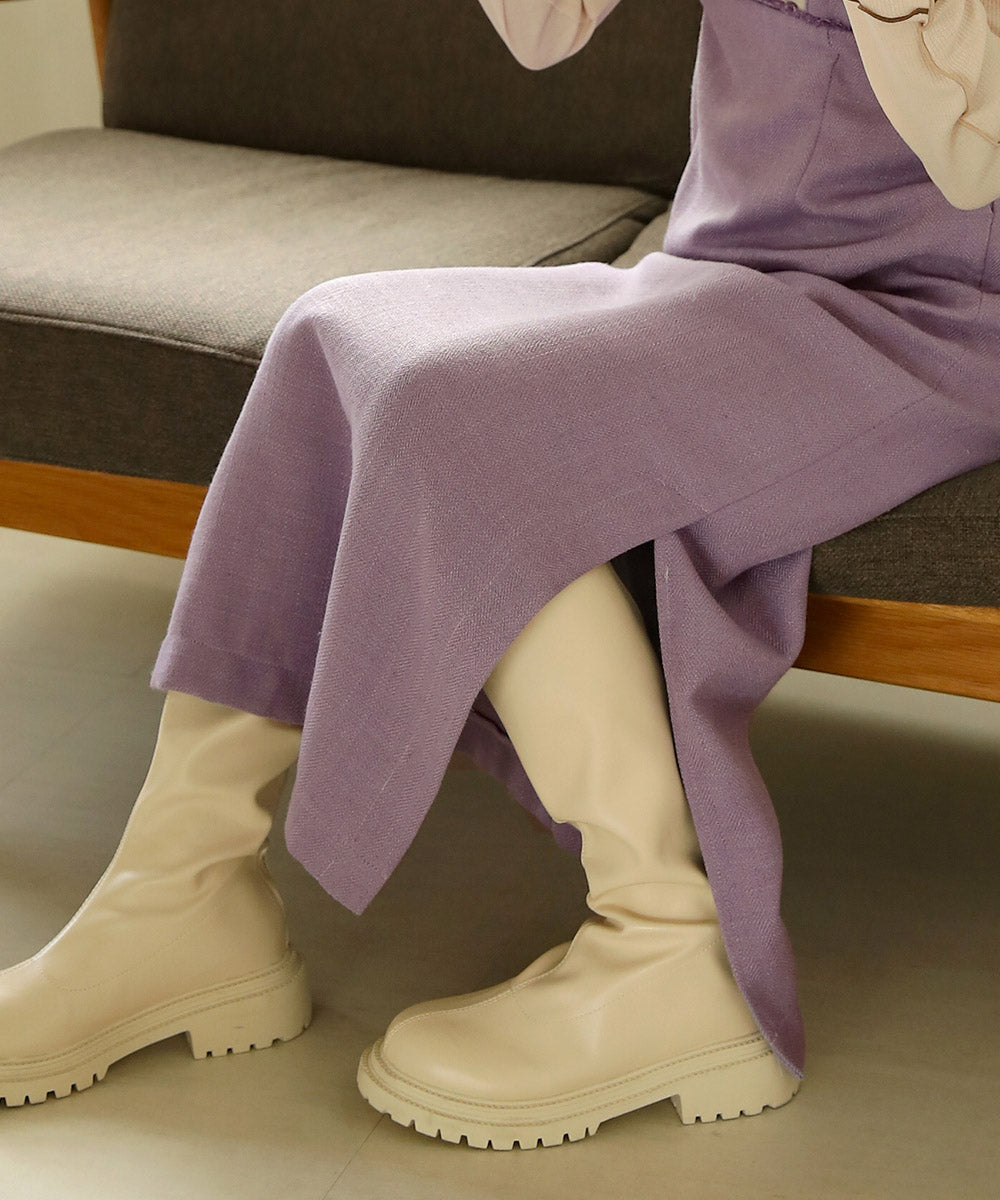 2WAY TWEED JUMPER SKIRT