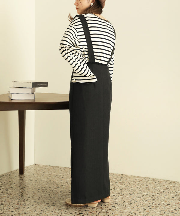 2WAY TWEED JUMPER SKIRT