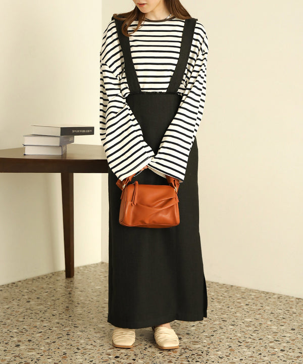 2WAY TWEED JUMPER SKIRT