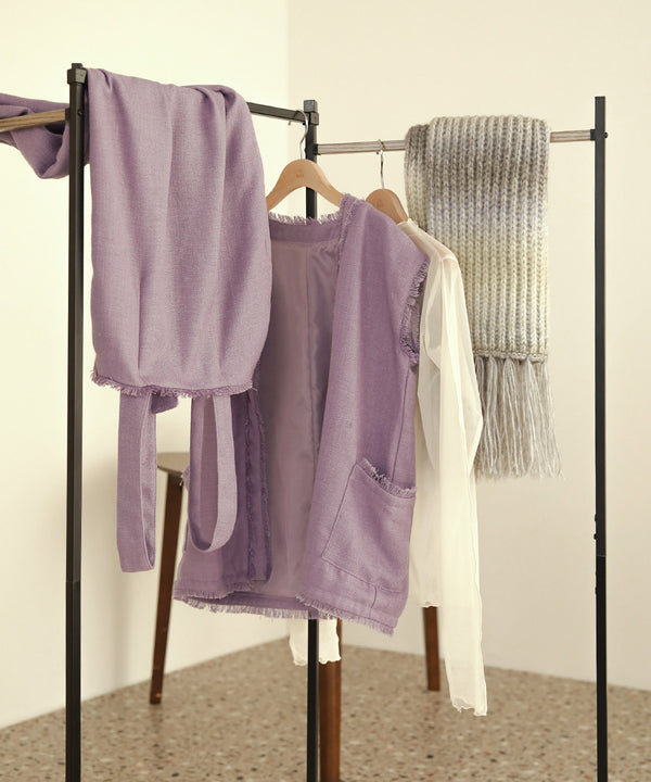 2WAY TWEED JUMPER SKIRT