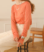 双色 MELLOW SWITTING 透明上衣