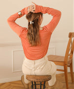 双色 MELLOW SWITTING 透明上衣