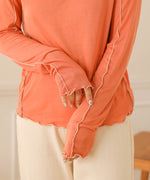 双色 MELLOW SWITTING 透明上衣