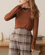 双色 MELLOW SWITTING 透明上衣