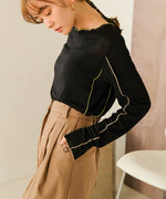 双色 MELLOW SWITTING 透明上衣