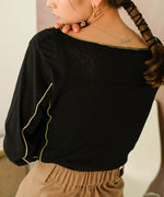 双色 MELLOW SWITTING 透明上衣