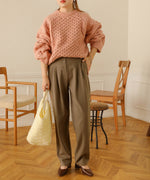 BUTTON FLY HIGH WEST PANTS