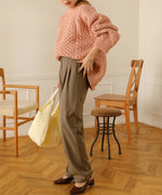 BUTTON FLY HIGH WEST PANTS