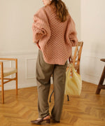 BUTTON FLY HIGH WEST PANTS