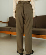 BUTTON FLY HIGH WEST PANTS