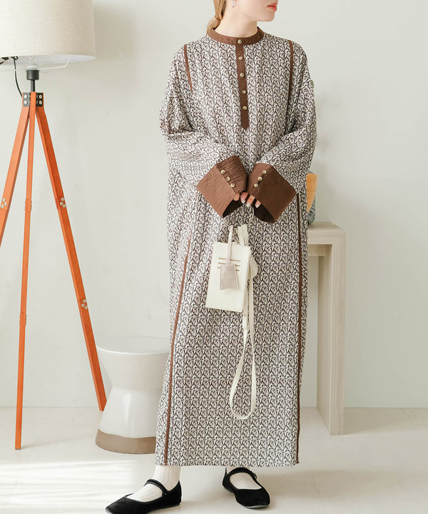 PAIS LEE PRINT KAFTAN ONE PIECE