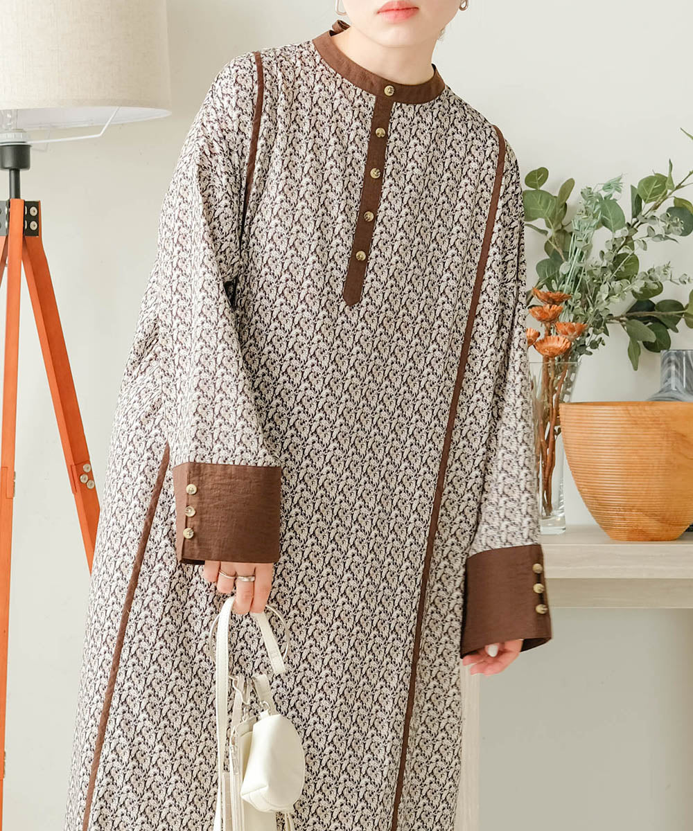 PAIS LEE PRINT KAFTAN ONE PIECE