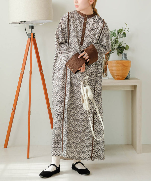 PAIS LEE PRINT KAFTAN ONE PIECE
