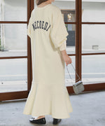 LOGO SWEAT FLARE ONEPIECE