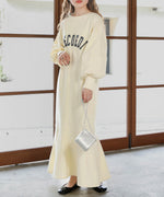 LOGO SWEAT FLARE ONEPIECE