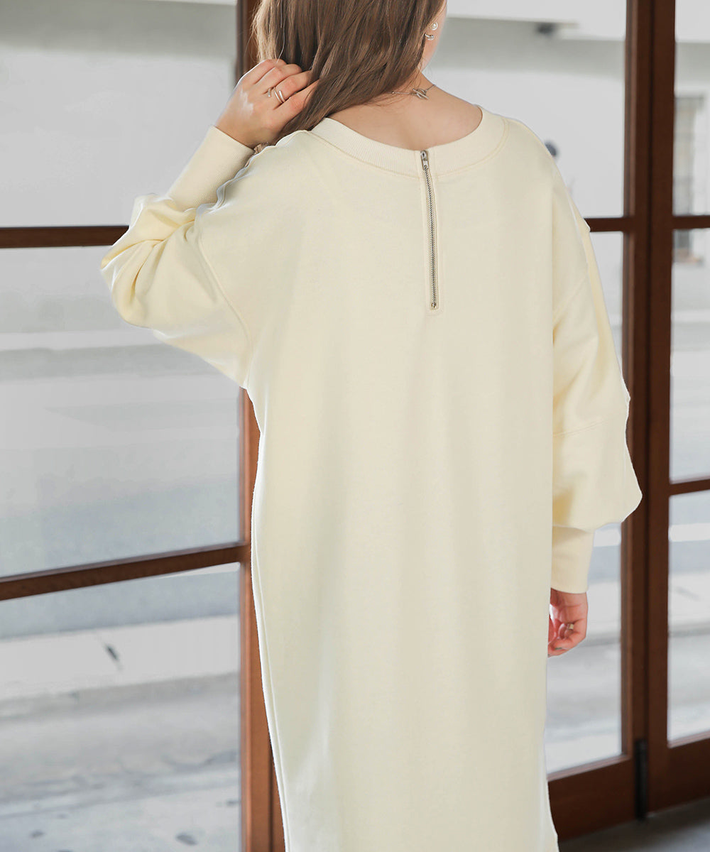 LOGO SWEAT FLARE ONEPIECE