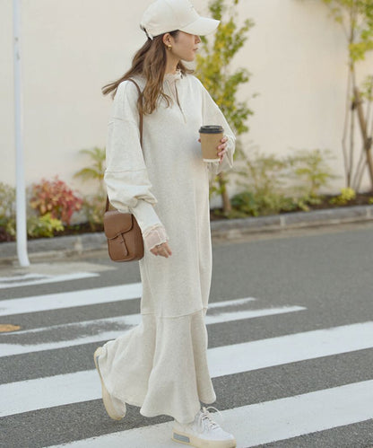 LOGO SWEAT FLARE ONEPIECE