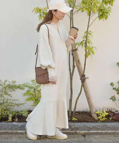 LOGO SWEAT FLARE ONEPIECE