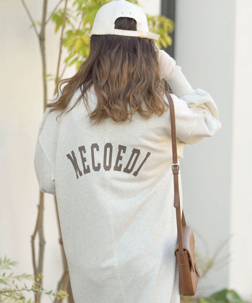 LOGO SWEAT FLARE ONEPIECE
