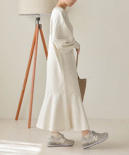LOGO SWEAT FLARE ONEPIECE