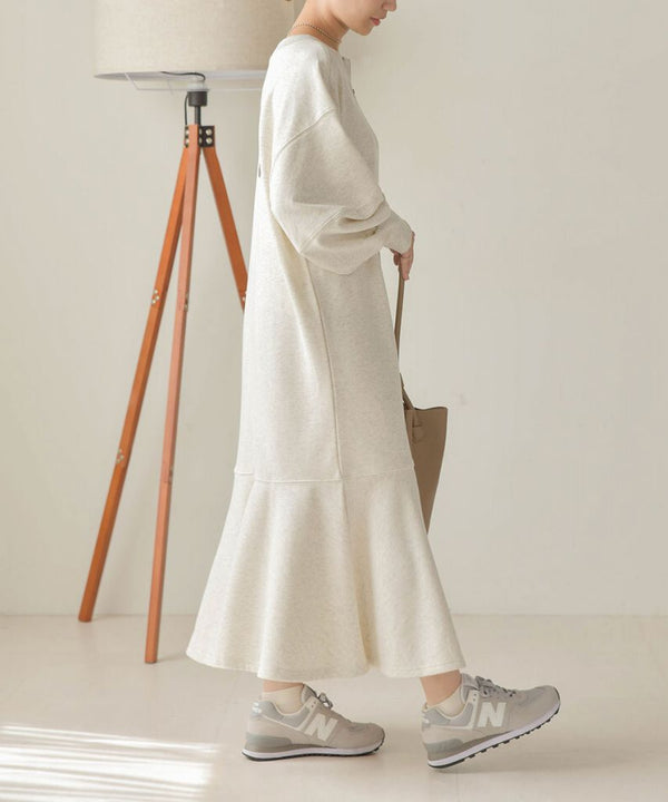 LOGO SWEAT FLARE ONEPIECE
