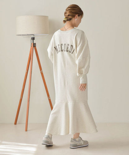 LOGO SWEAT FLARE ONEPIECE