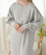 LOGO SWEAT FLARE ONEPIECE