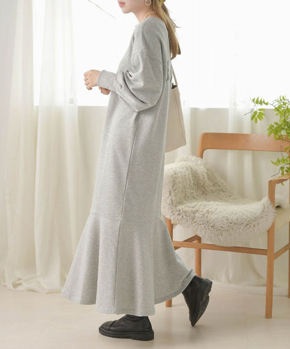 LOGO SWEAT FLARE ONEPIECE