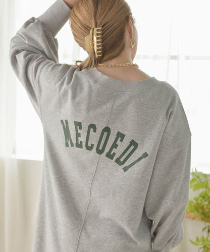 LOGO SWEAT FLARE ONEPIECE
