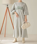LOGO SWEAT FLARE ONEPIECE